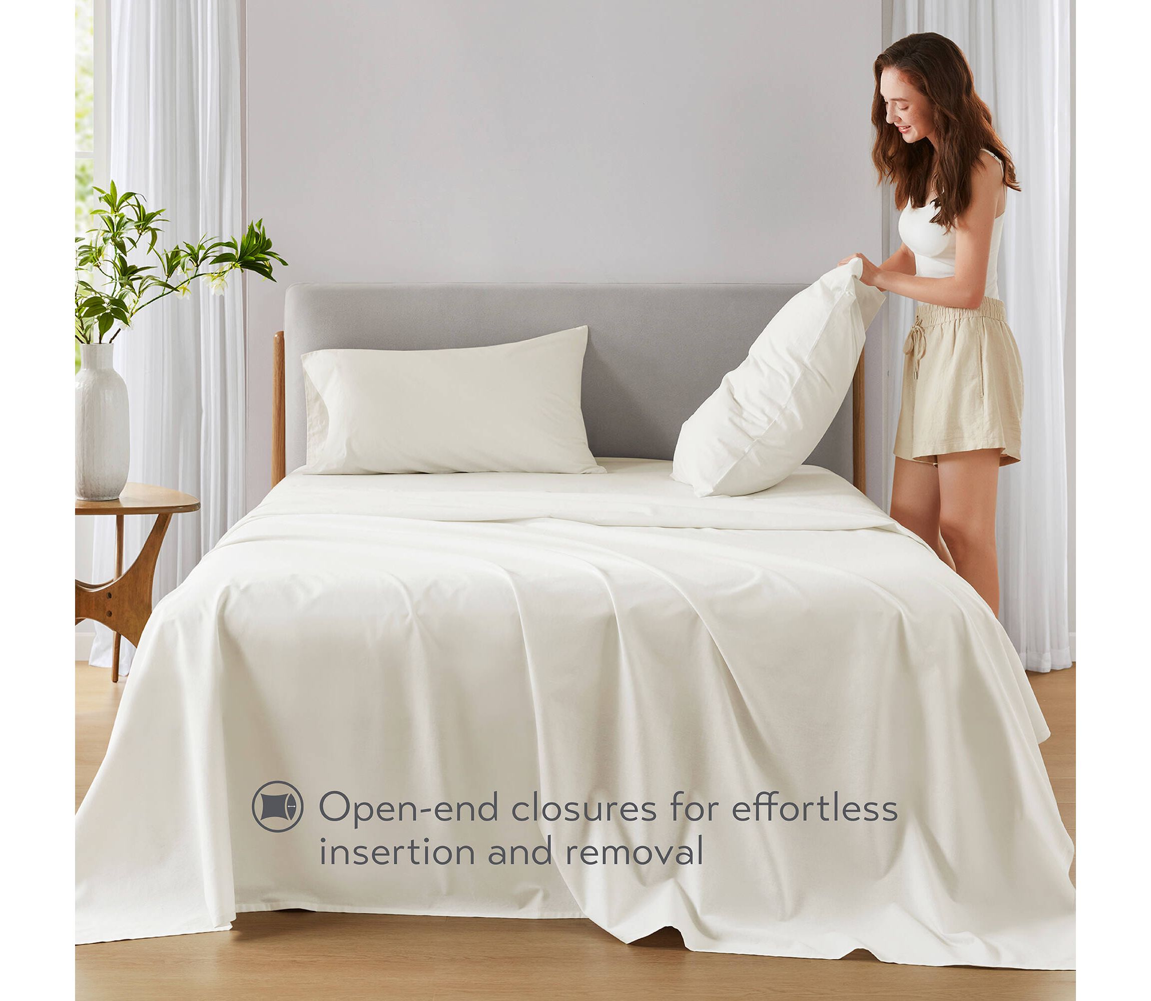 Cotton 144TC 100% Cotton Solid Sheet Set