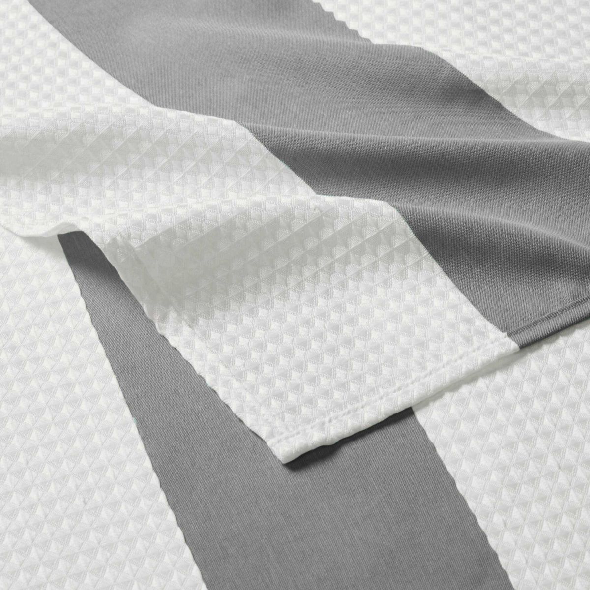 Spa Waffle Shower Curtain with 3M Treatment