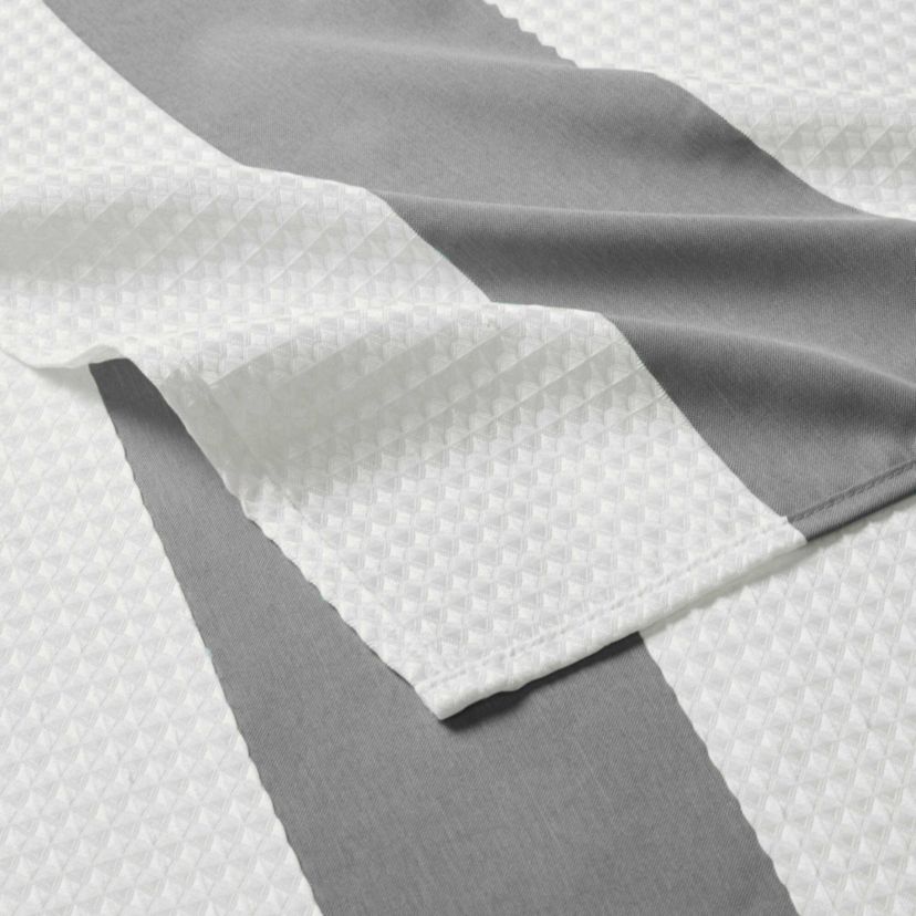 Spa Waffle Shower Curtain with 3M Treatment