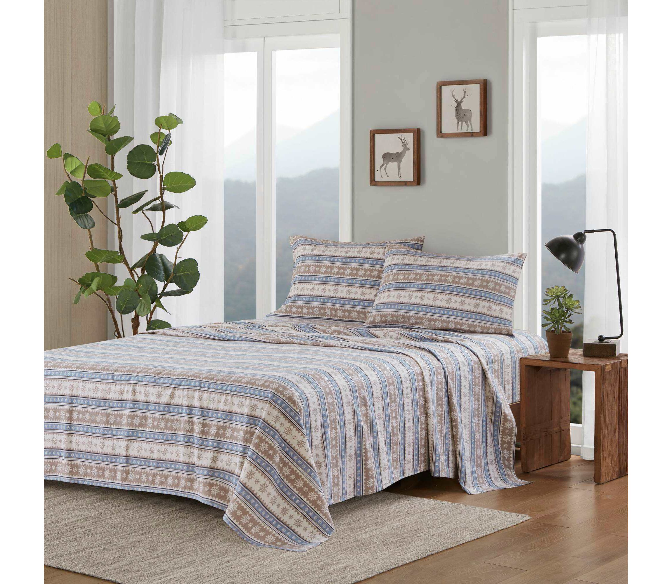 Cotton Flannel Sheet Set