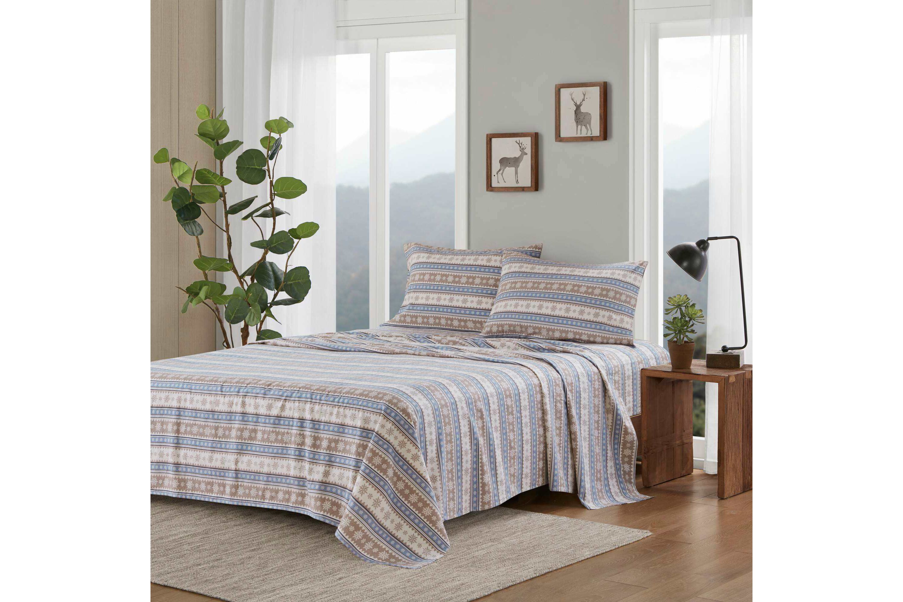 Cotton Flannel Sheet Set
