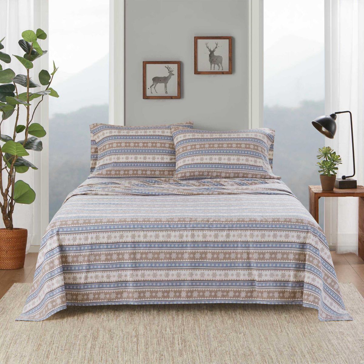 Cotton Flannel Sheet Set