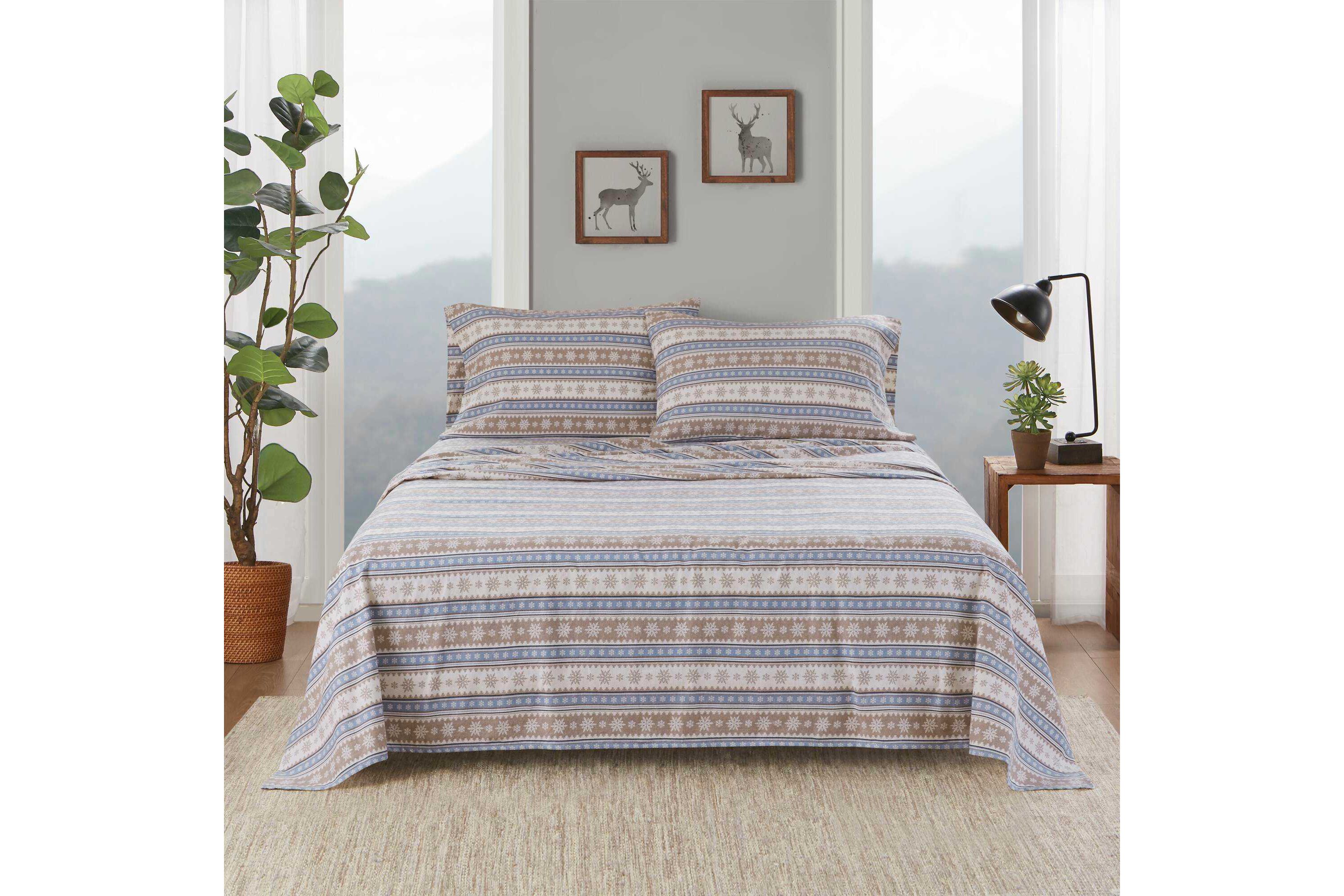Cotton Flannel Sheet Set