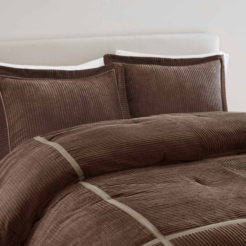 Dallas 7 Piece Micro Corduroy Comforter Set