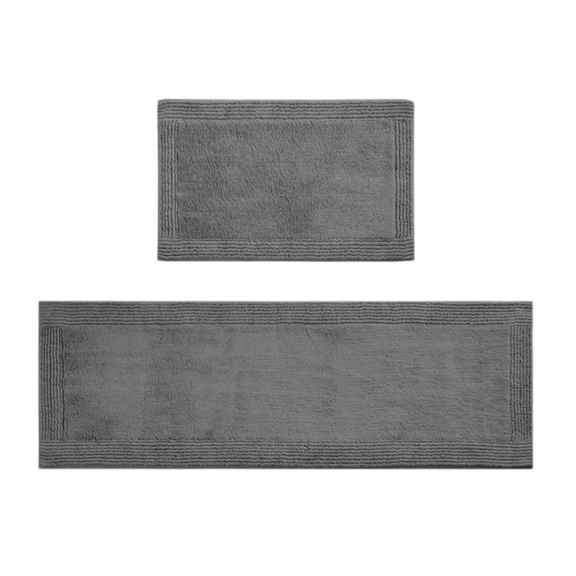 Splendor 100% Cotton Tufted 3000 GSM Reversible Bath Rug