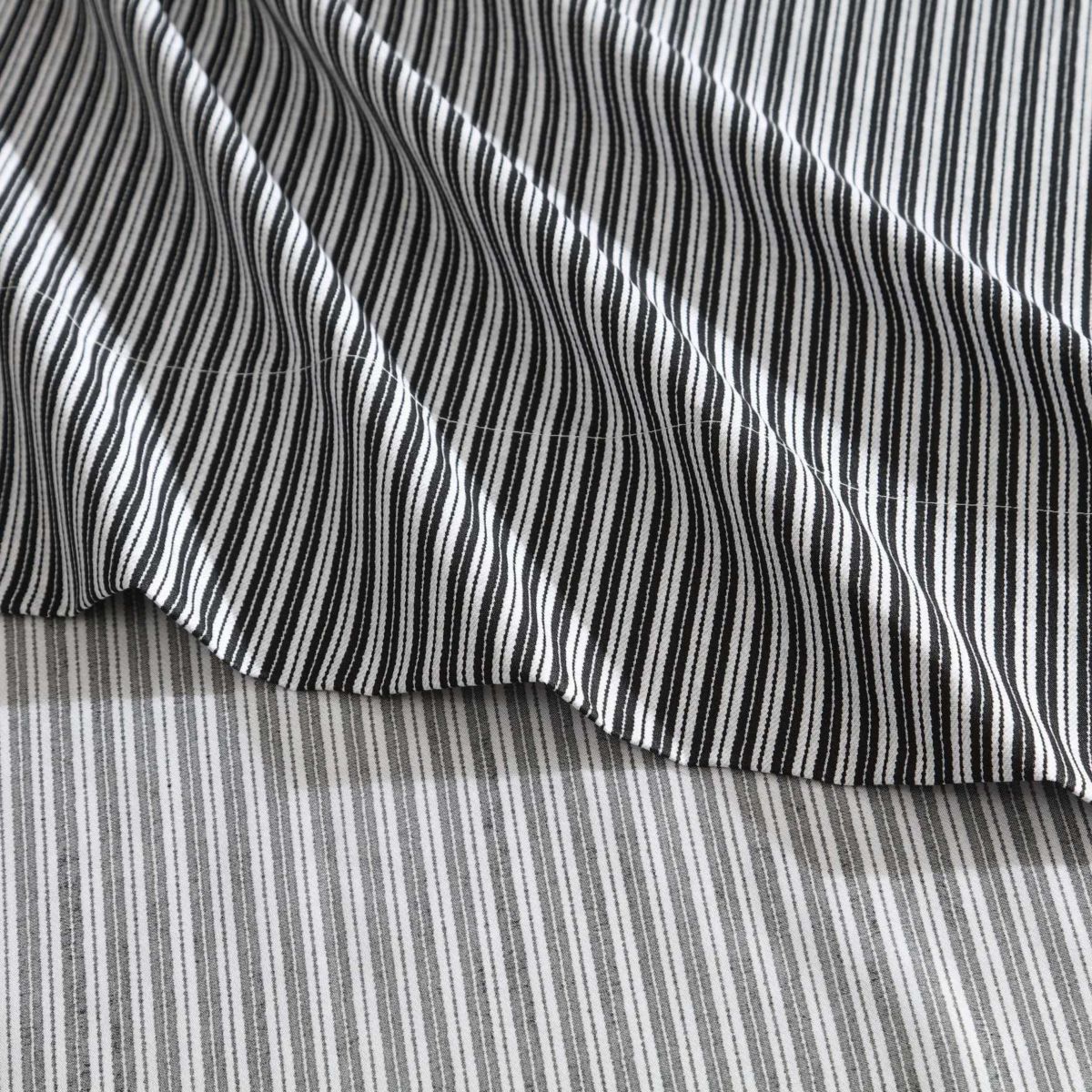 Twill Stripe Texture Microfiber Sheet Set