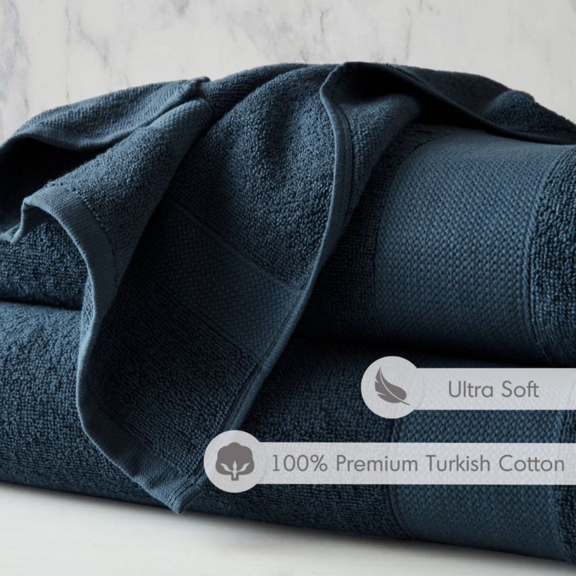 Premium Turkish Cotton Premium Turkish 500GSM Plush 2pc XL Towel Set
