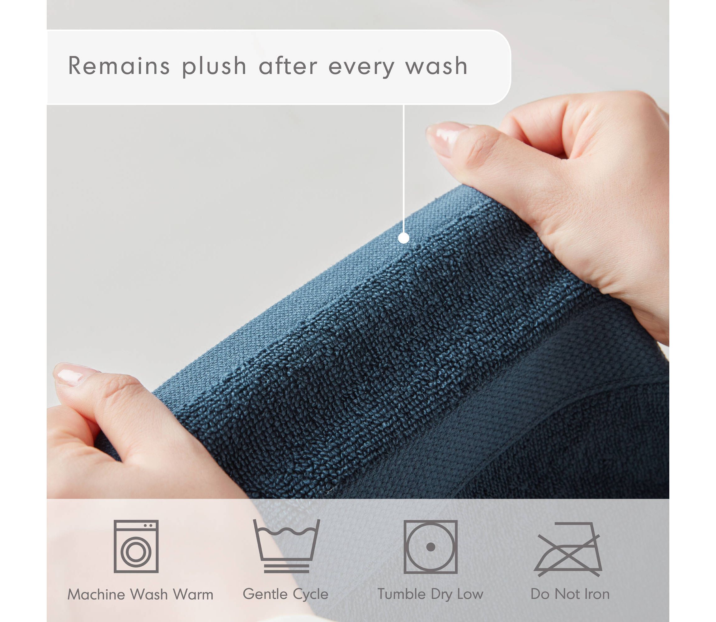 Premium Turkish Cotton Premium Turkish 500GSM Plush 2pc XL Towel Set