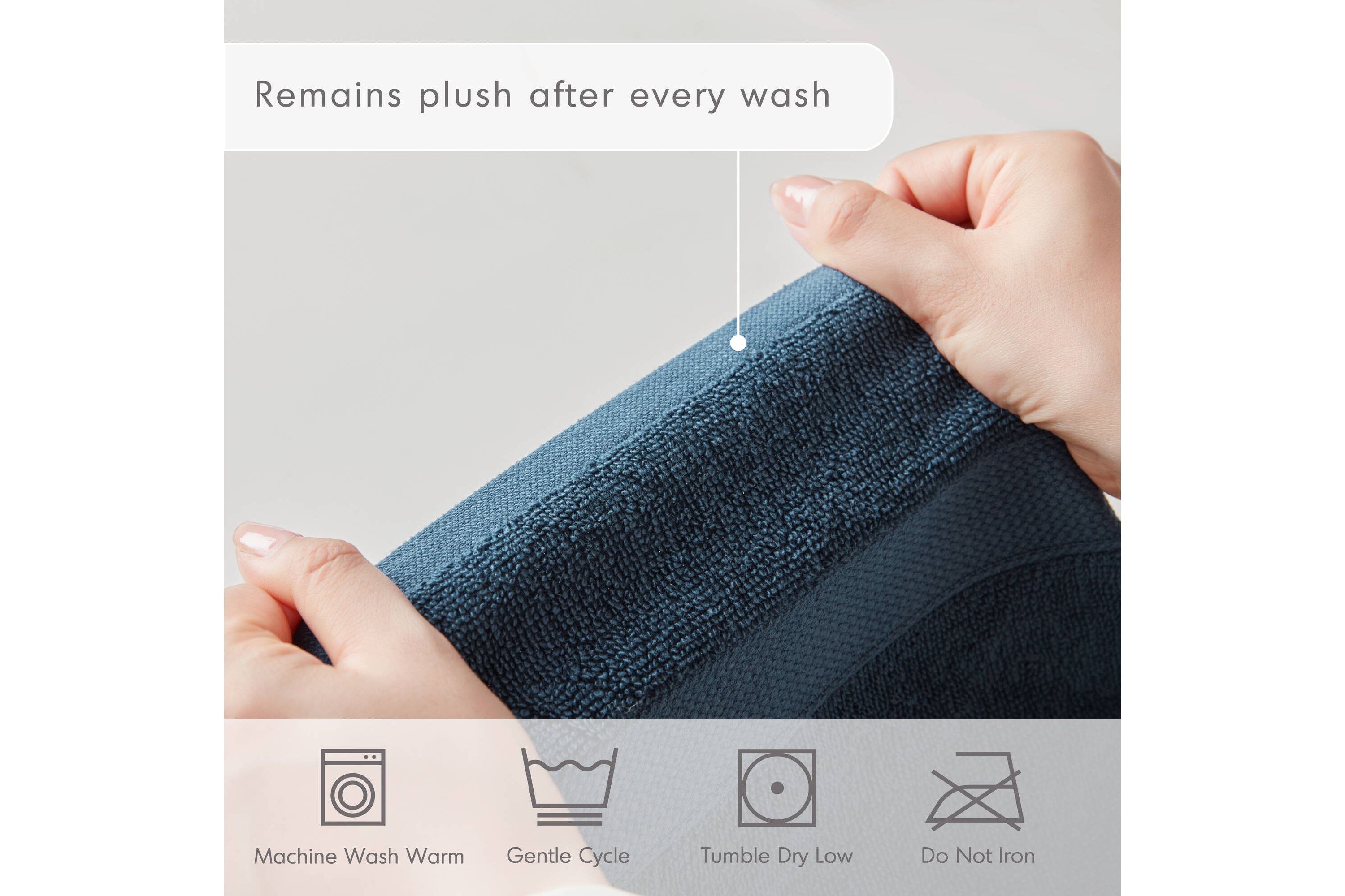 Premium Turkish Cotton Premium Turkish 500GSM Plush 2pc XL Towel Set
