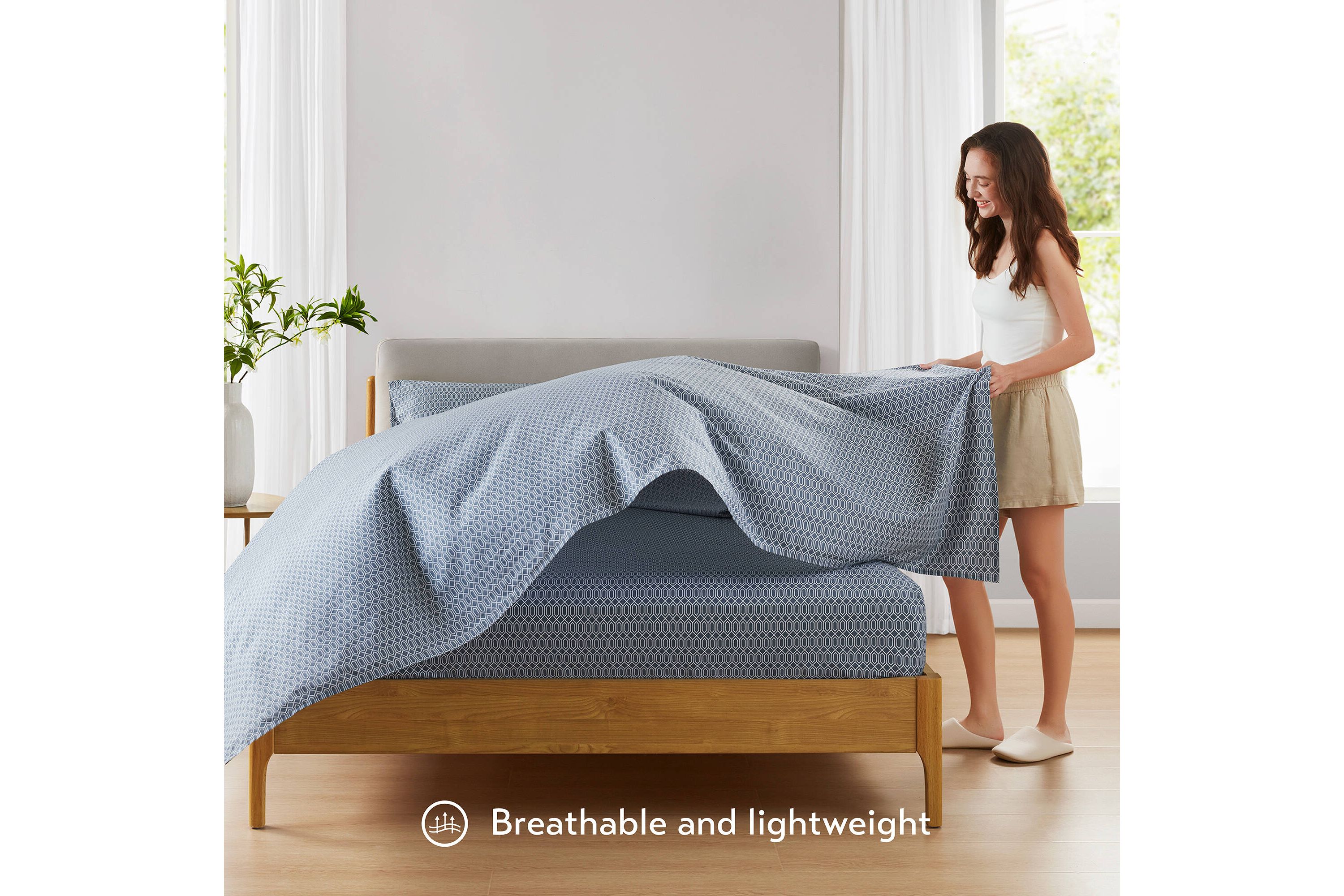 144 Thread Count Cotton Printed Sheets