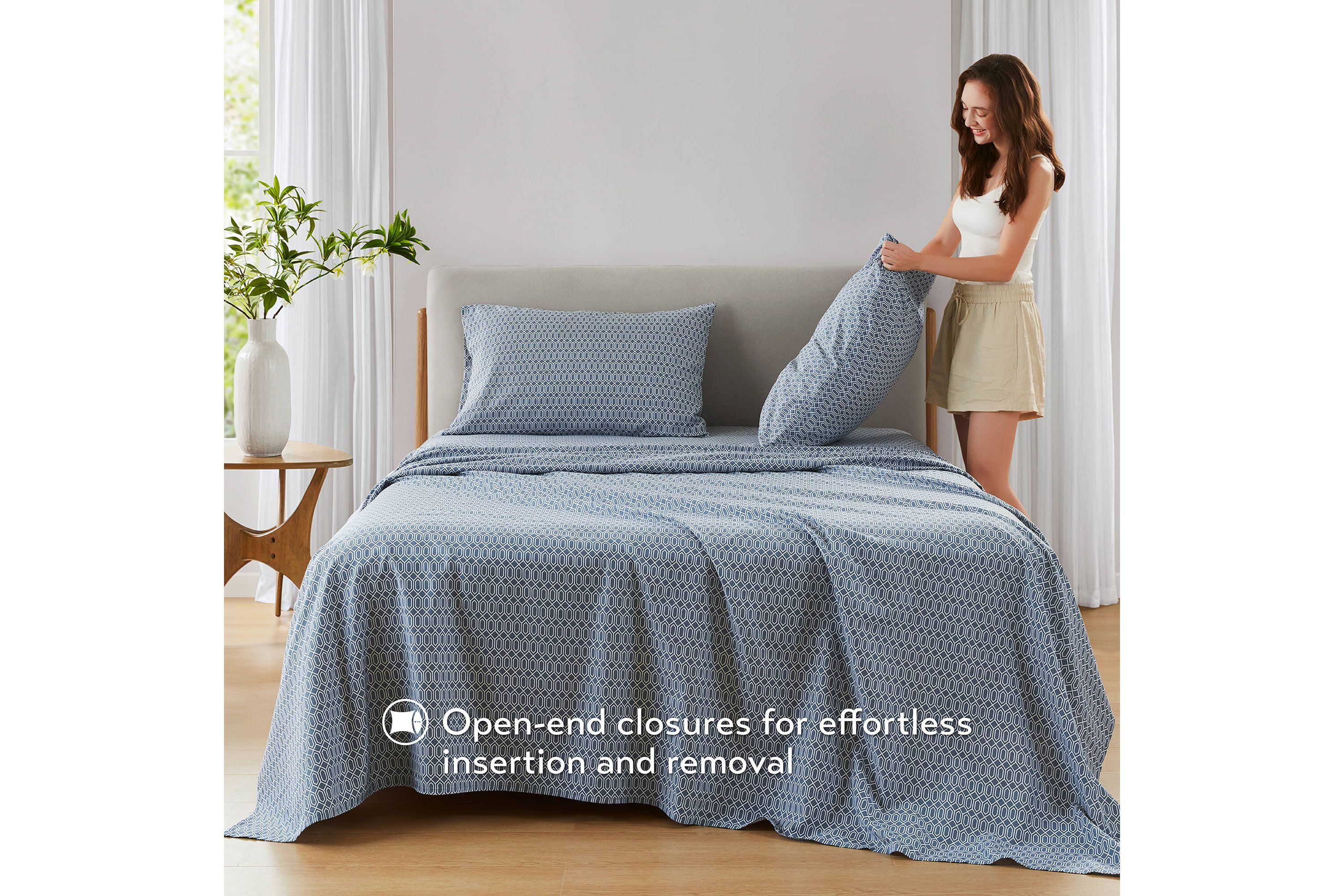 144 Thread Count Cotton Printed Sheets
