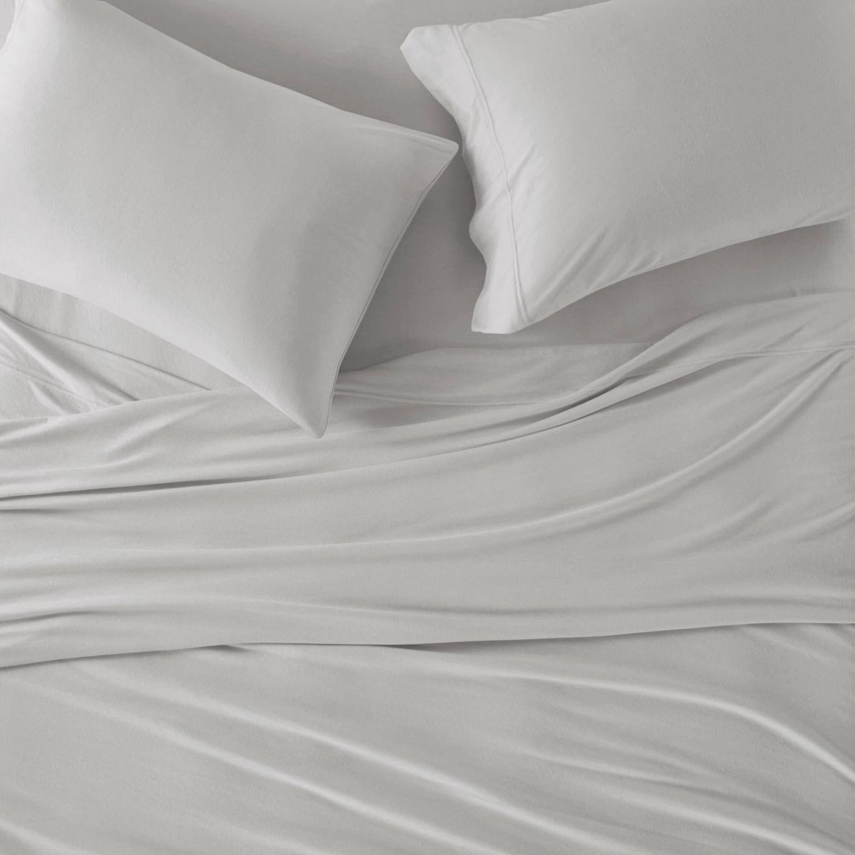 Cotton Blend Jersey Knit All Season Sheet Set