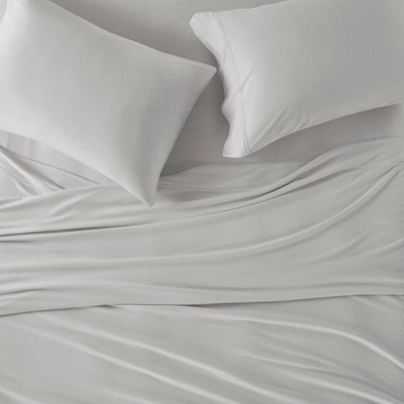 Cotton Blend Jersey Knit All Season Sheet Set