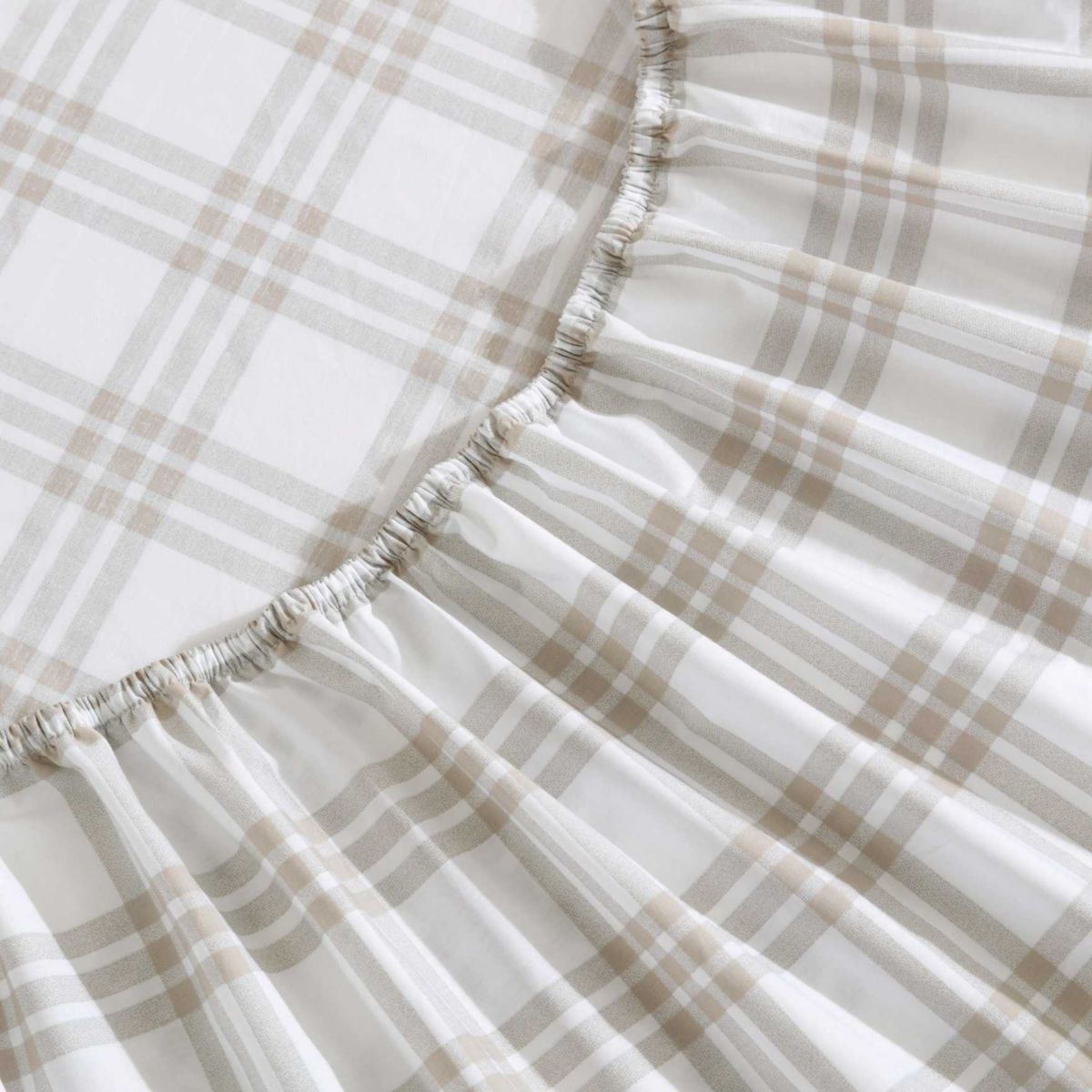 Basic Plaid Cotton Sheet Set