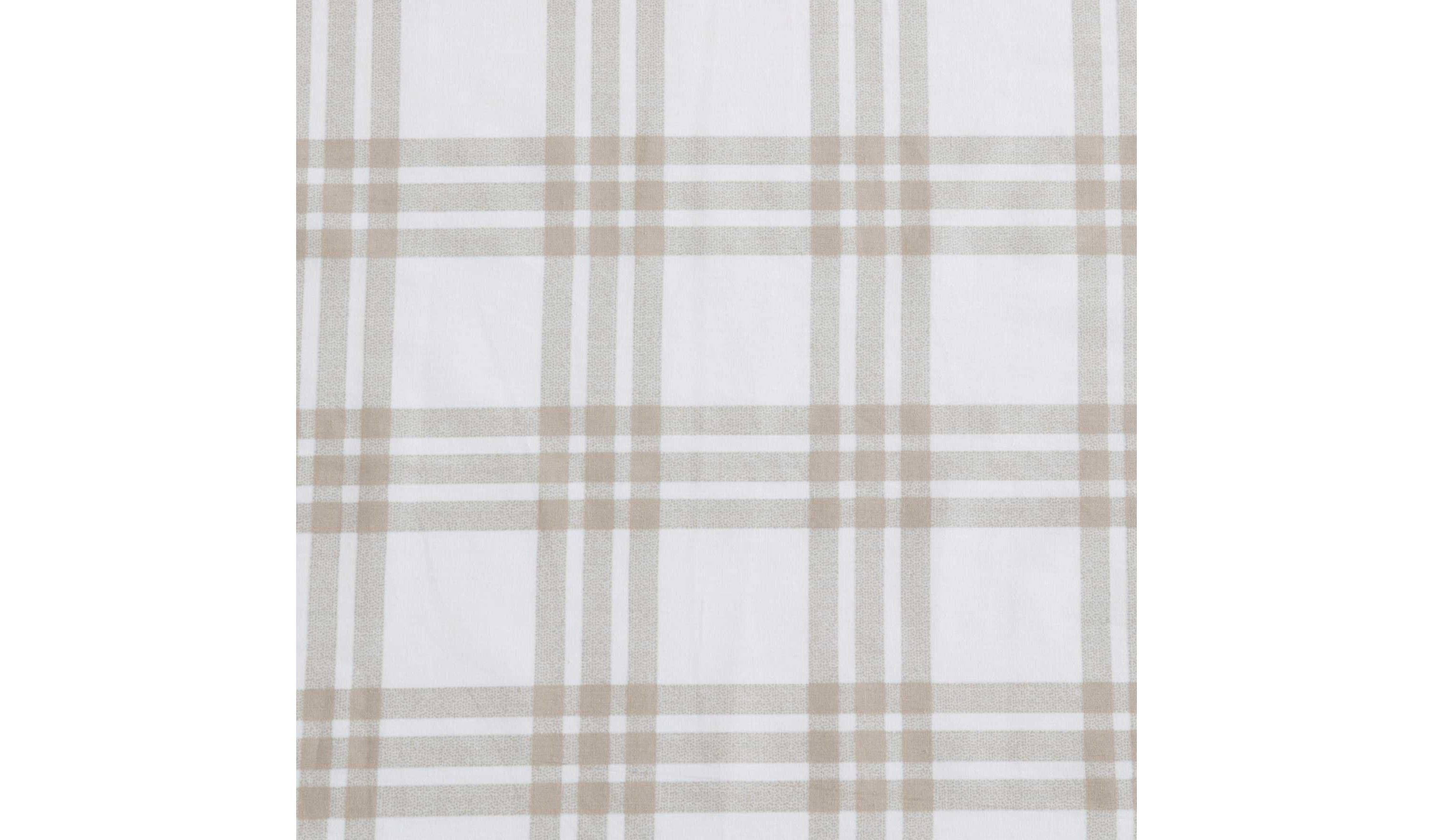 Basic Plaid Cotton Sheet Set