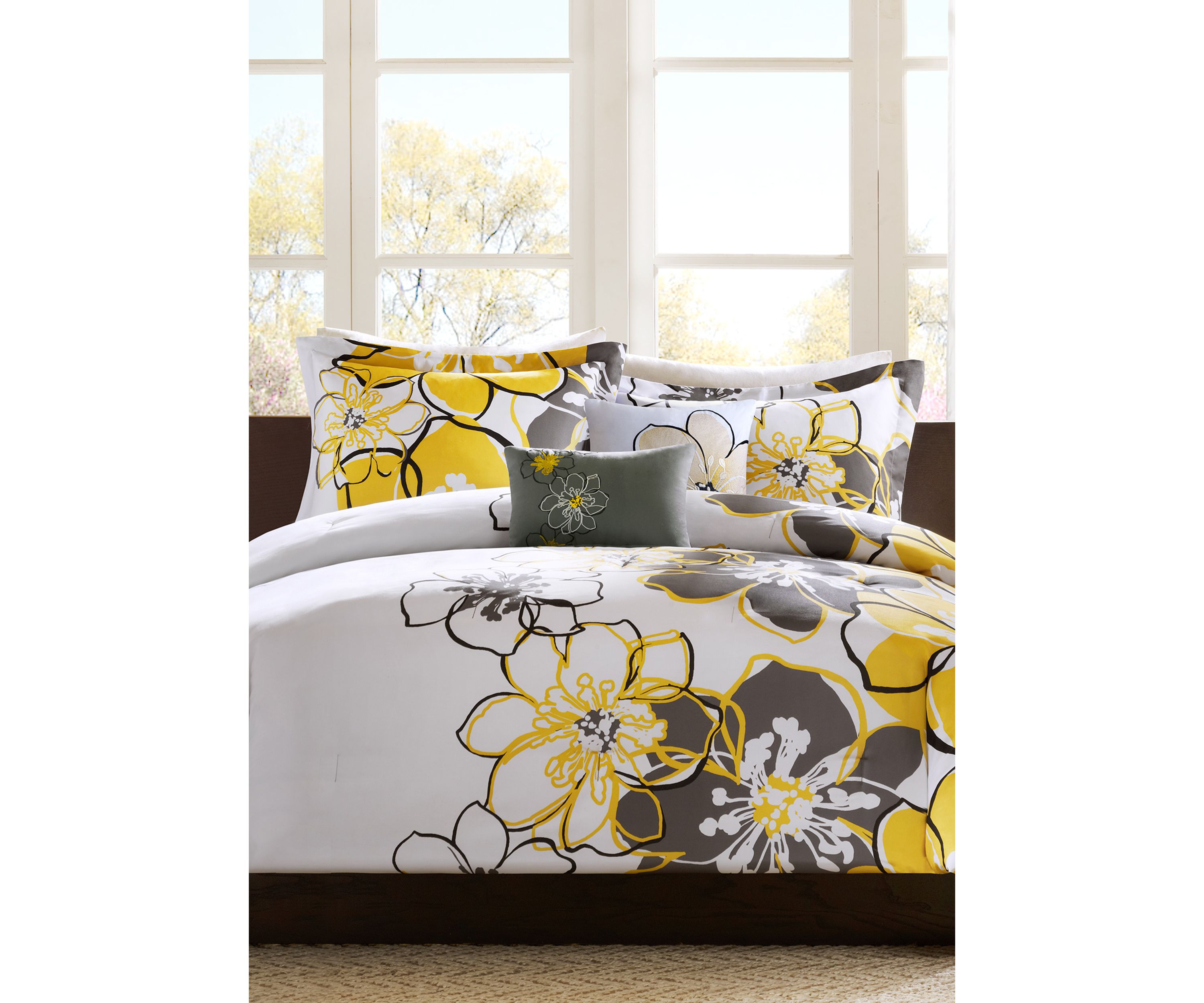 Allison Comforter Set - Yellow