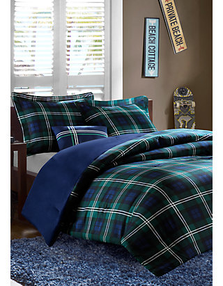 Mizone Brody Blue Comforter Set Belk