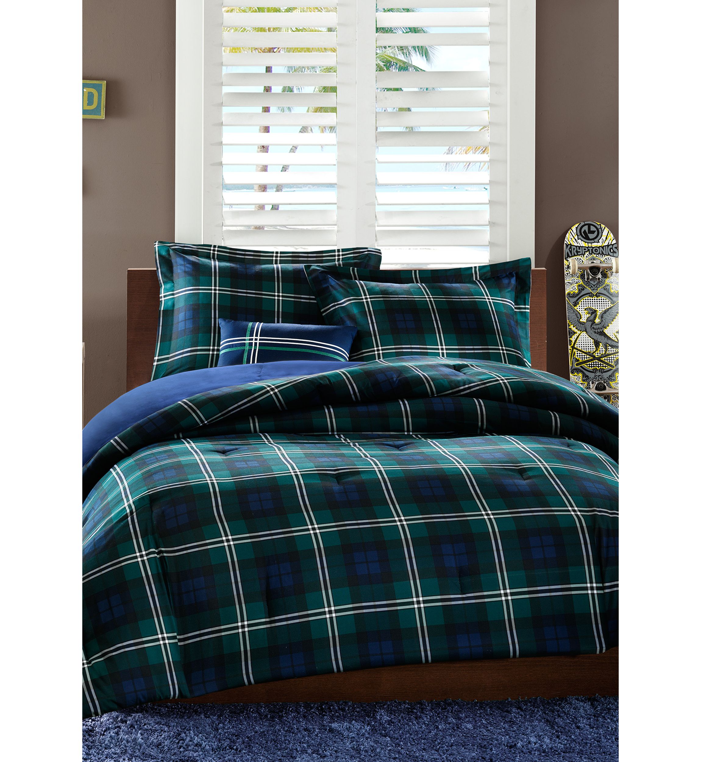 Brody Blue Comforter Set