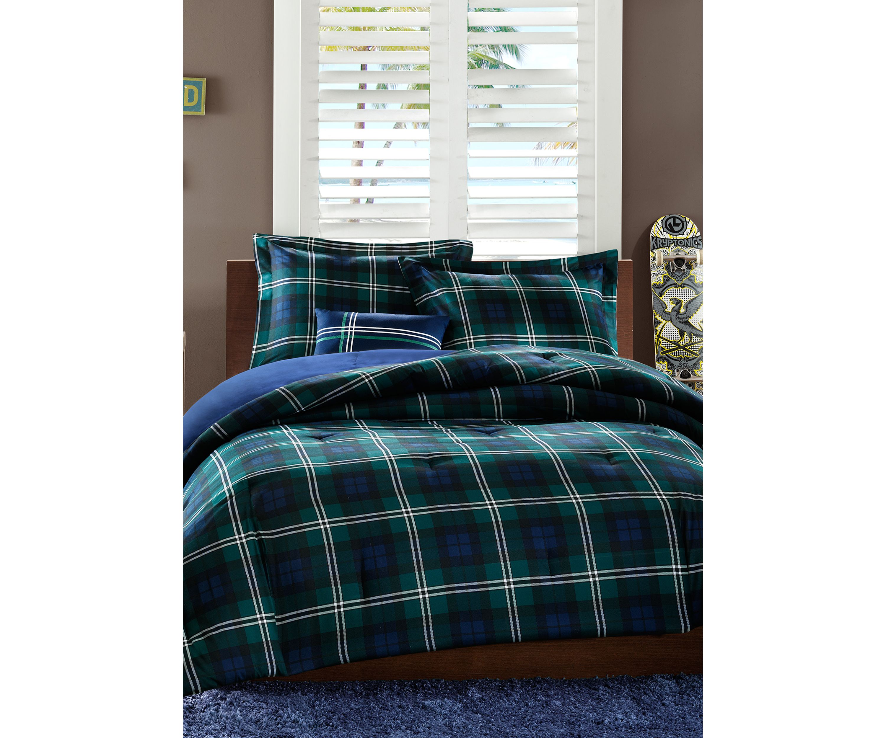 Brody Blue Comforter Set