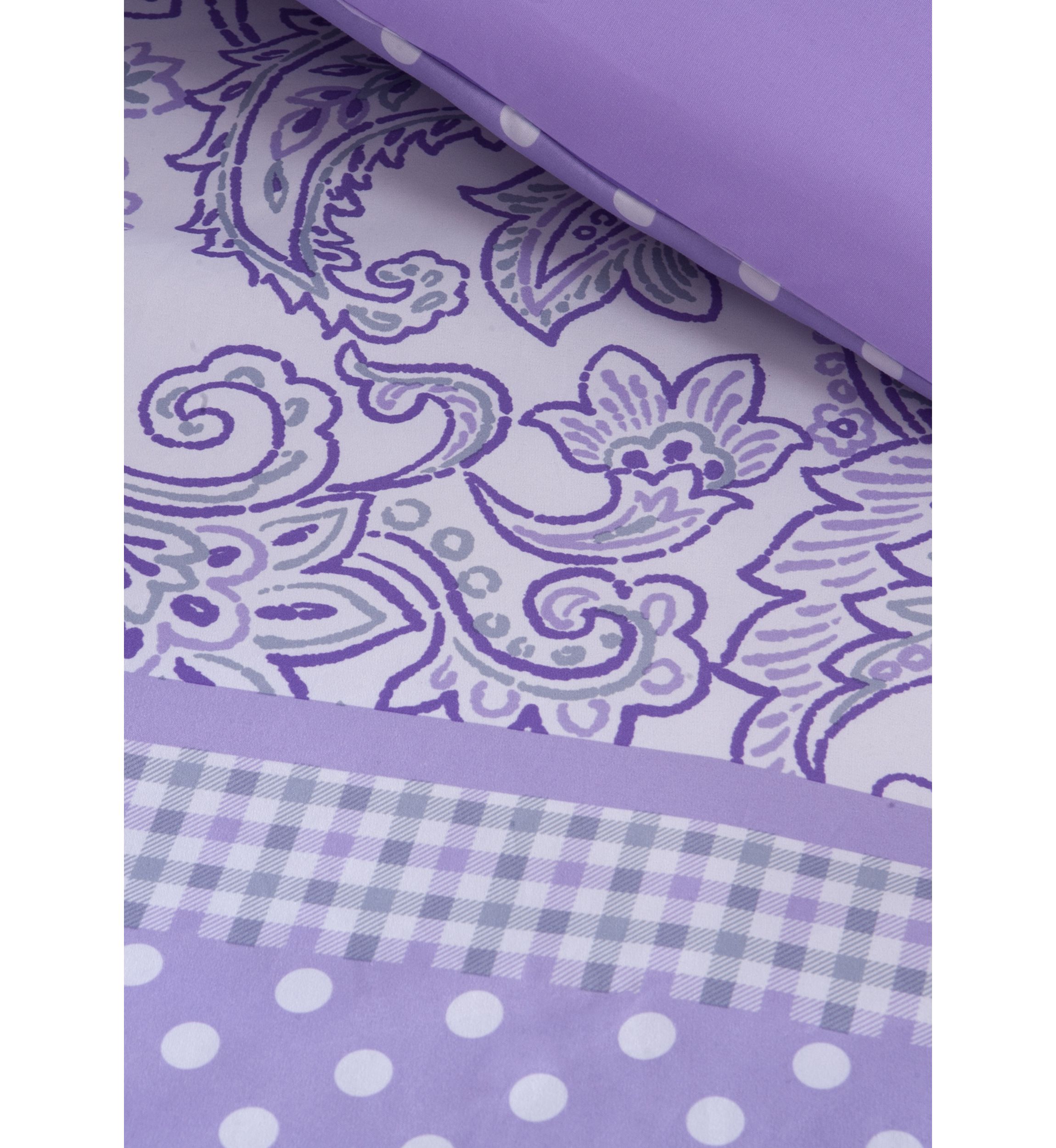 Riley Comforter Set - Purple