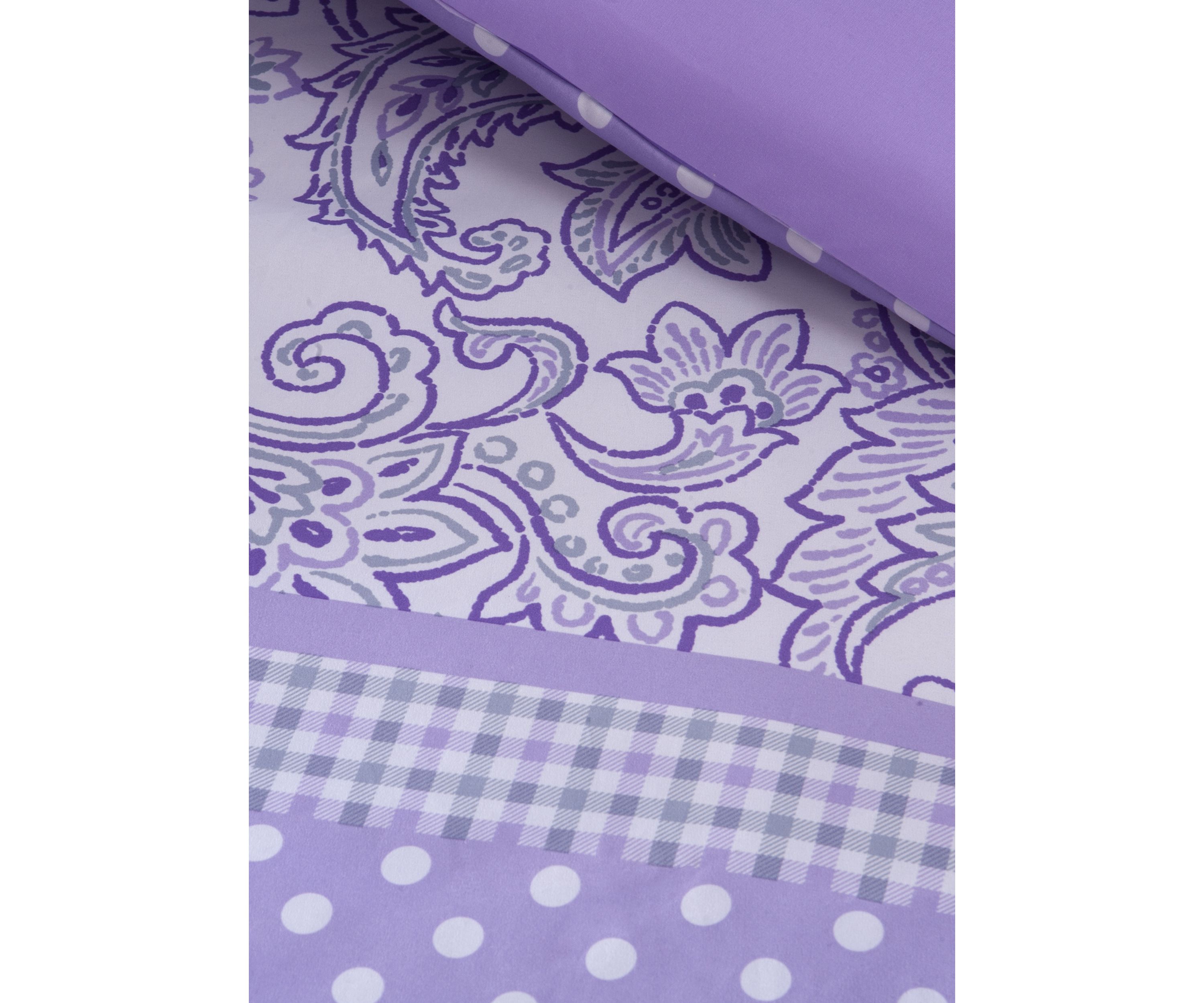 Riley Comforter Set - Purple