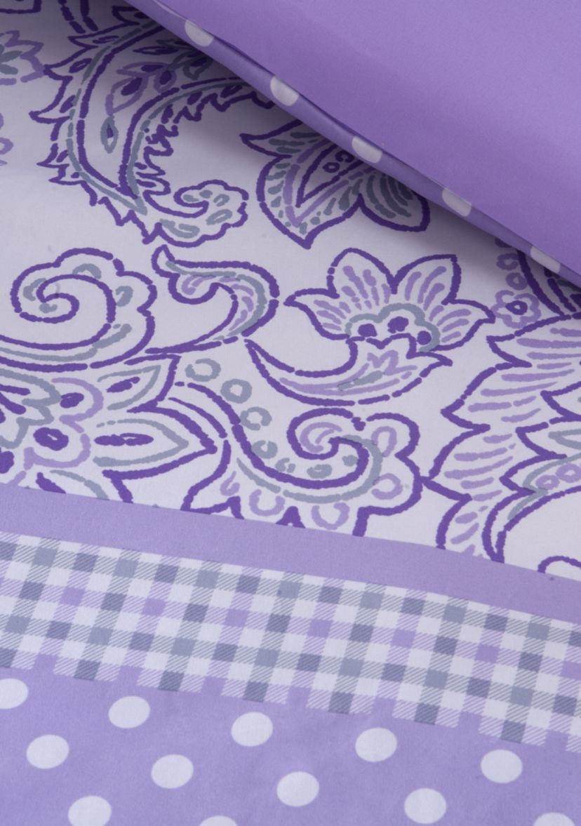 Riley Comforter Set - Purple