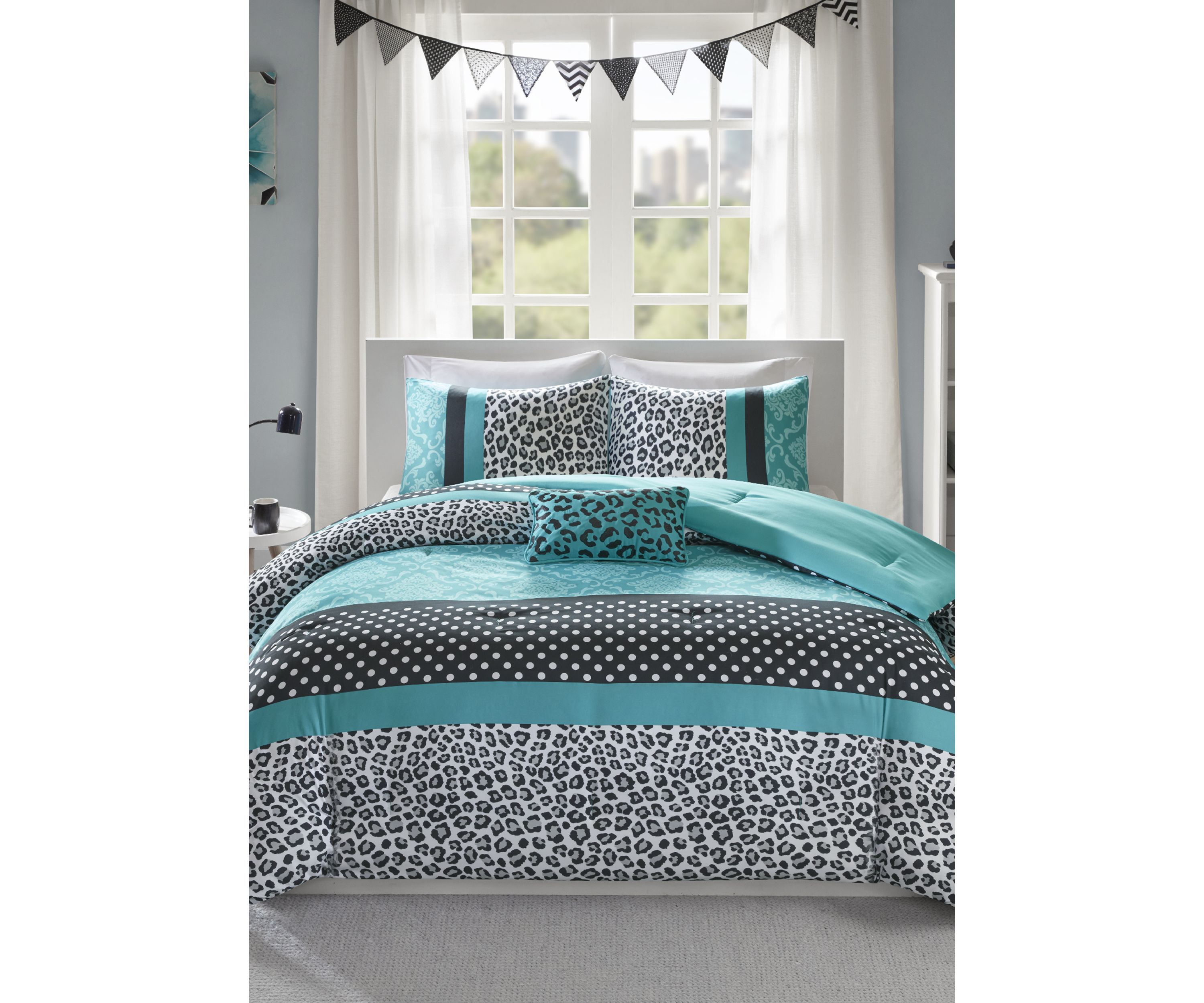 Chloe Comforter Set - Teal