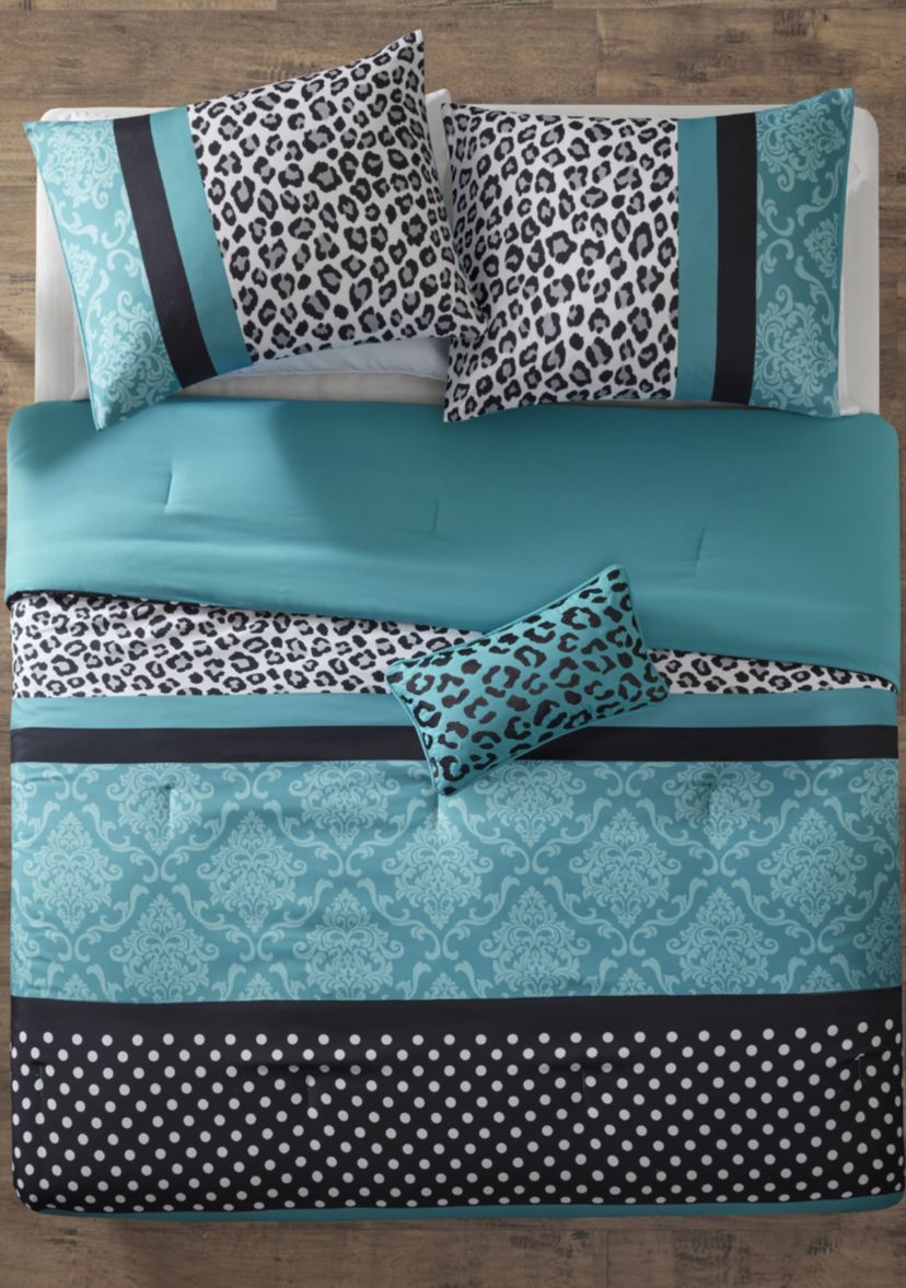 Chloe Comforter Set - Teal
