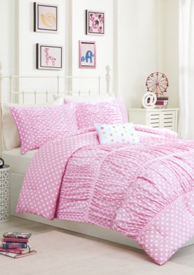 ellen tracy fleur du jour printed 6 piece comforter se