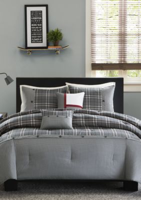 Daryl Comforter Set - Gray