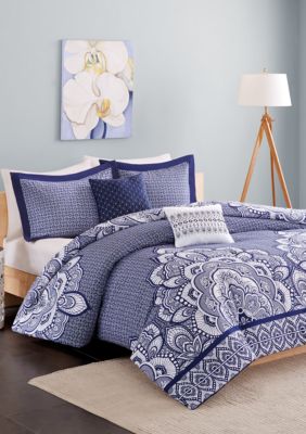 Intelligent Design Isabella Blue Comforter Set Belk