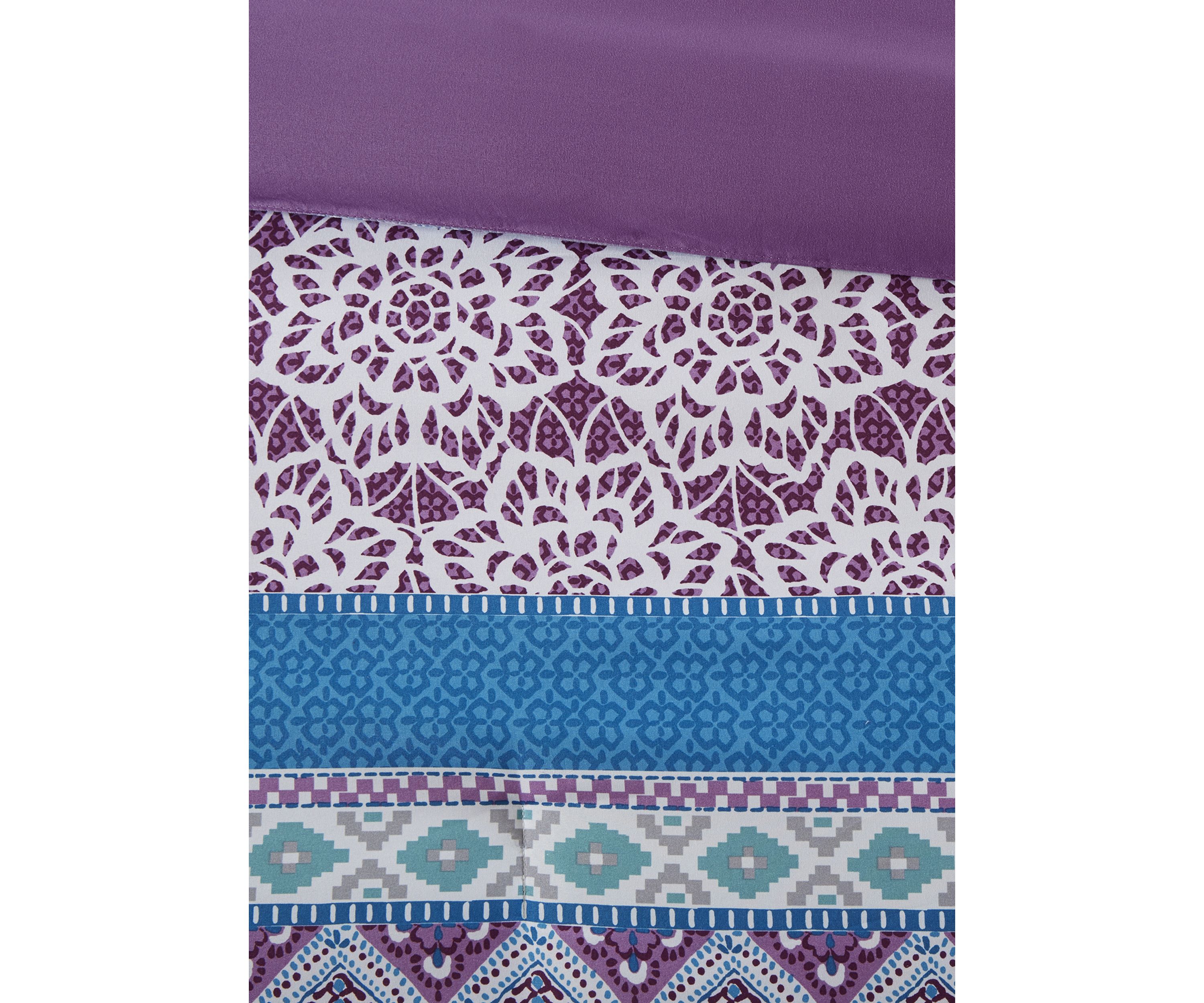 Joni Comforter Set - Purple