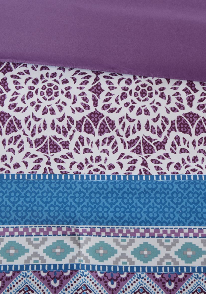 Joni Comforter Set - Purple