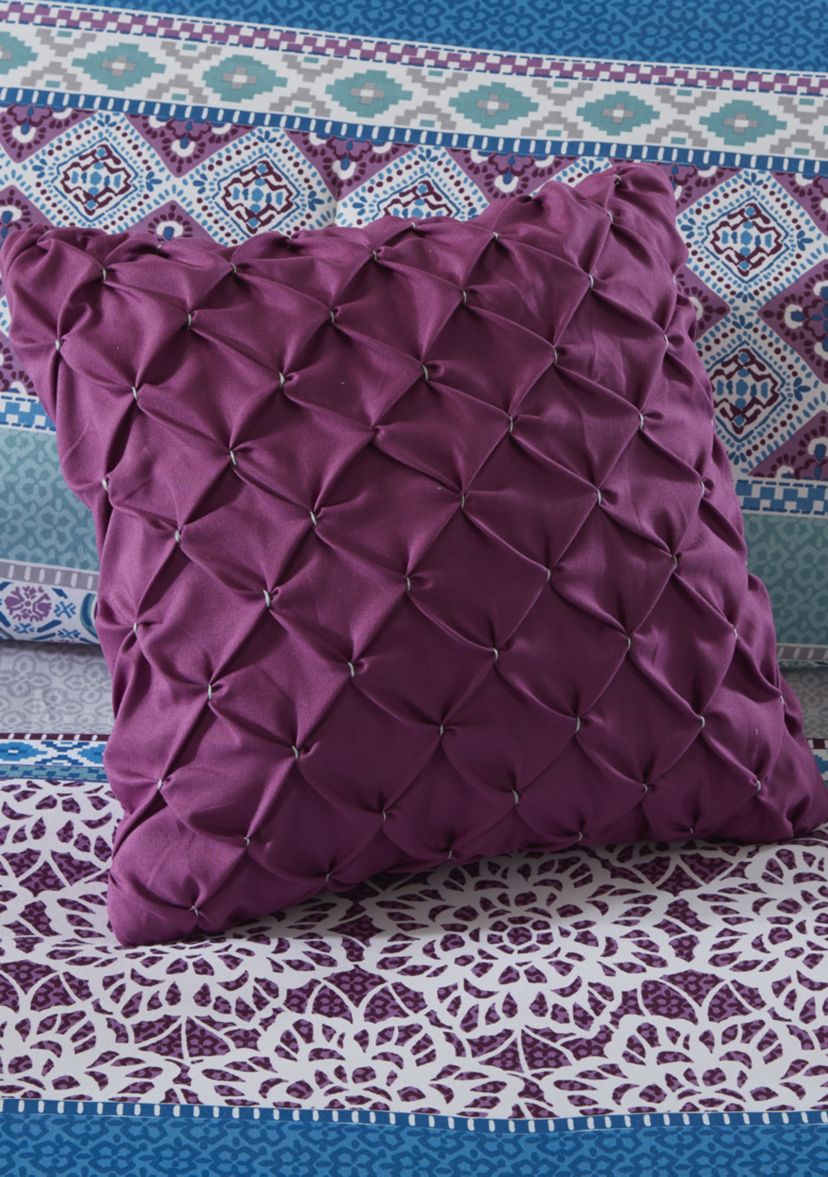 Joni Comforter Set - Purple