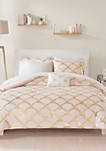 Lorna Complete Blush Bed Set