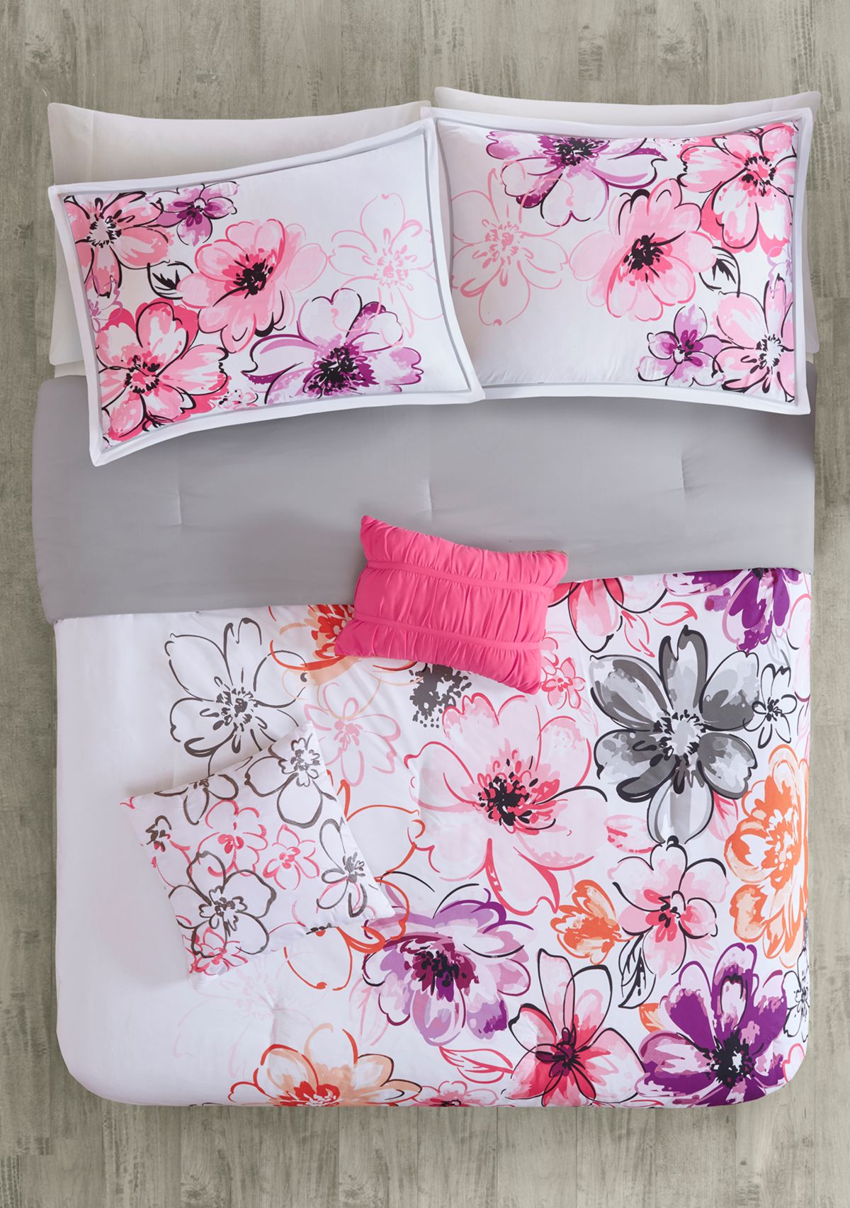 Olivia Pink Comforter Set