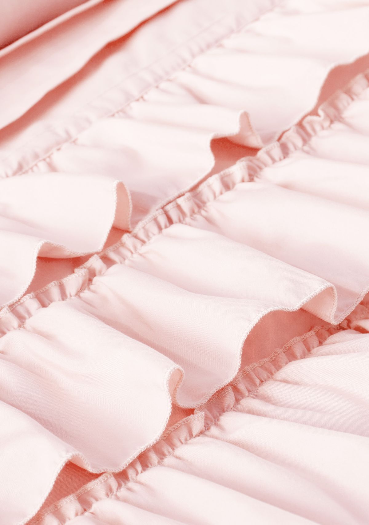 Intelligent Design Waterfall Comforter Set - Blush