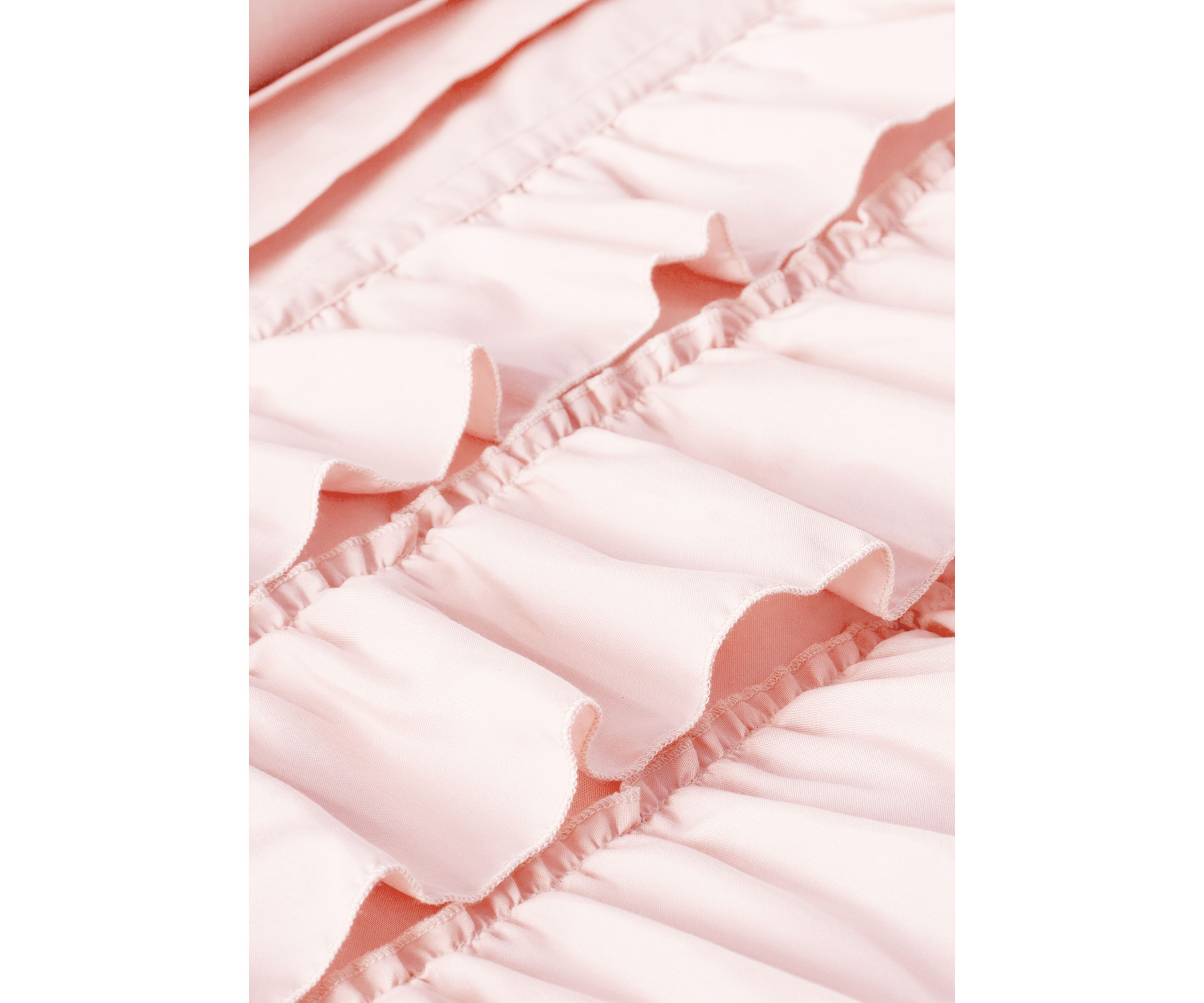 Intelligent Design Waterfall Comforter Set - Blush