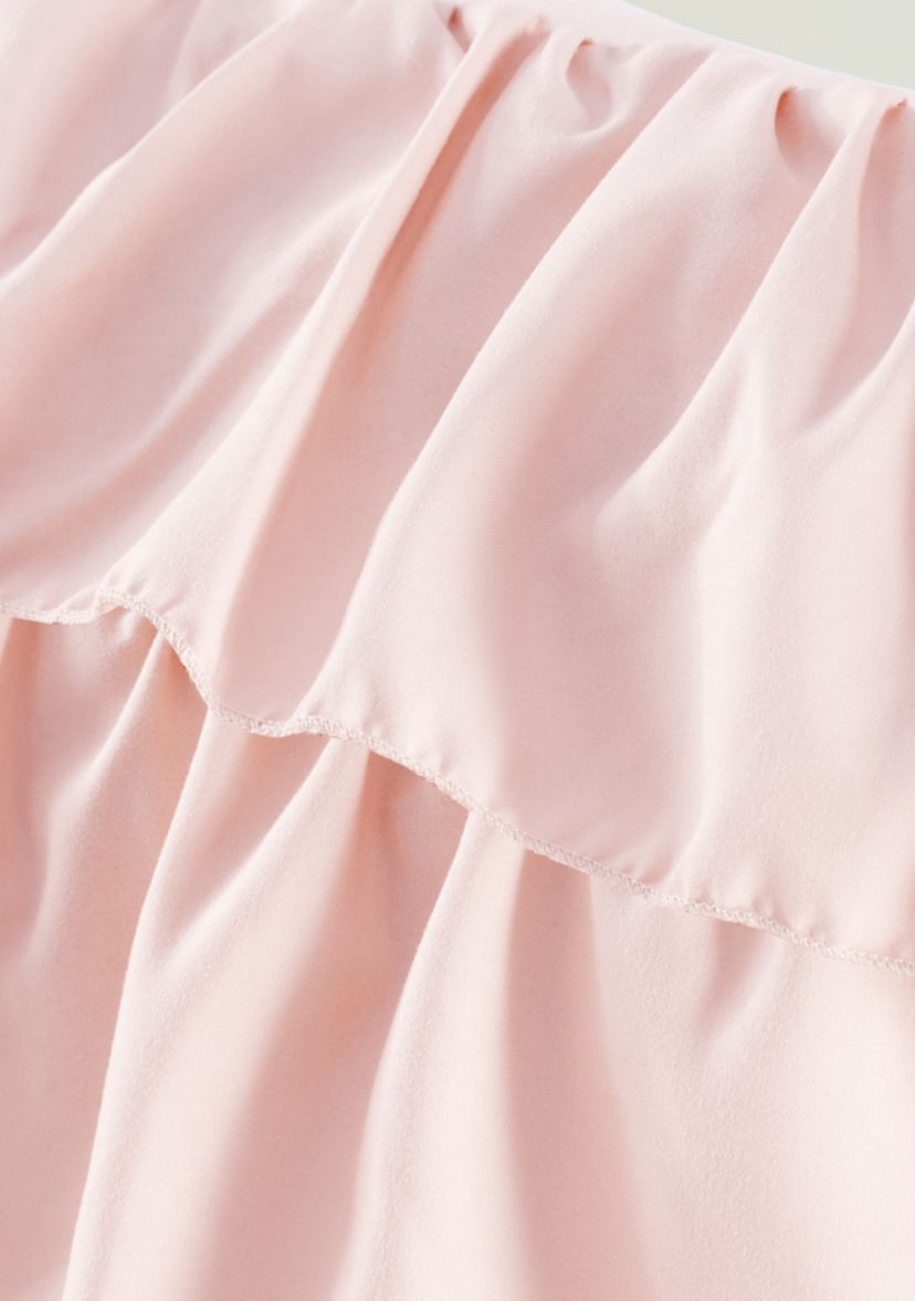 Intelligent Design Waterfall Comforter Set - Blush