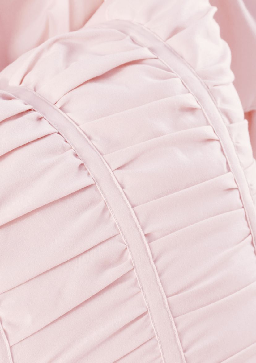 Intelligent Design Waterfall Comforter Set - Blush