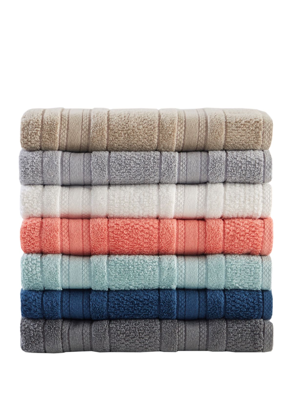 Adrien Super Soft Quick Dry 6 Piece Cotton Towel Set