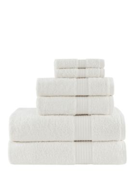 Organic 6 Piece Cotton Towel Set