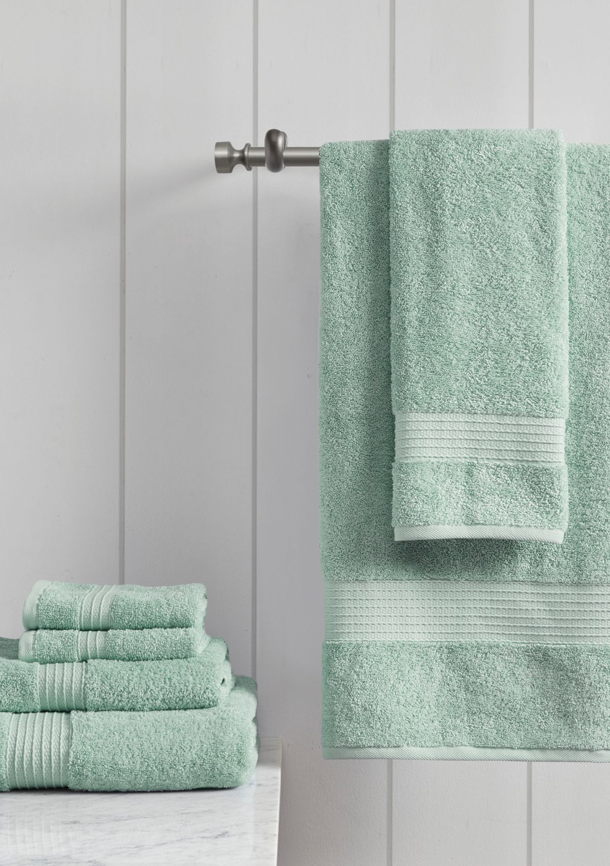 Organic 6 Piece Cotton Towel Set