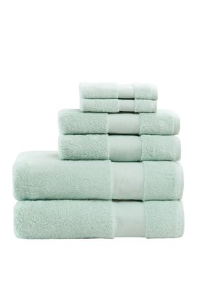 Turkish Cotton 6 Piece Bath Towel Set