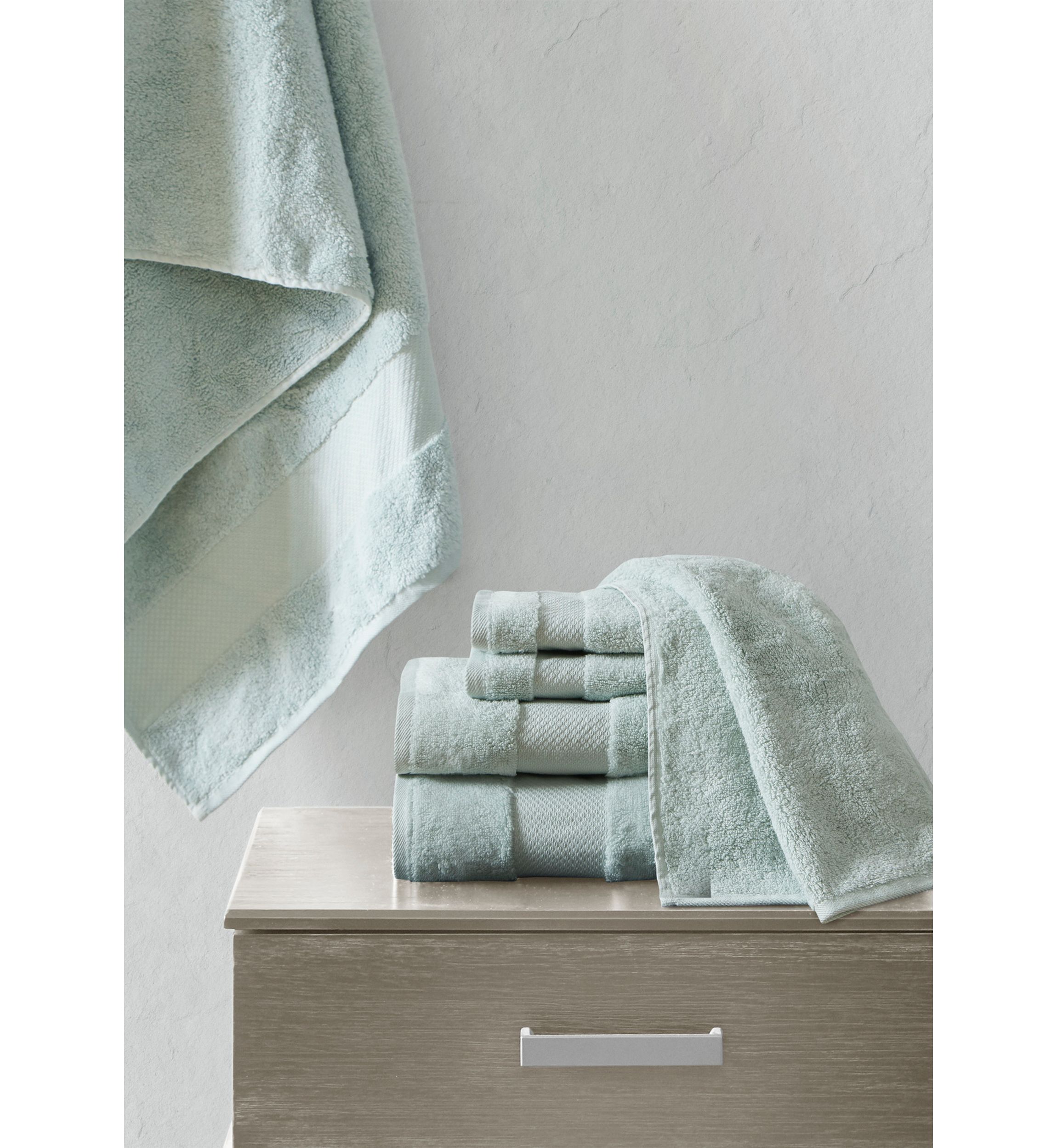 Turkish Cotton 6 Piece Bath Towel Set