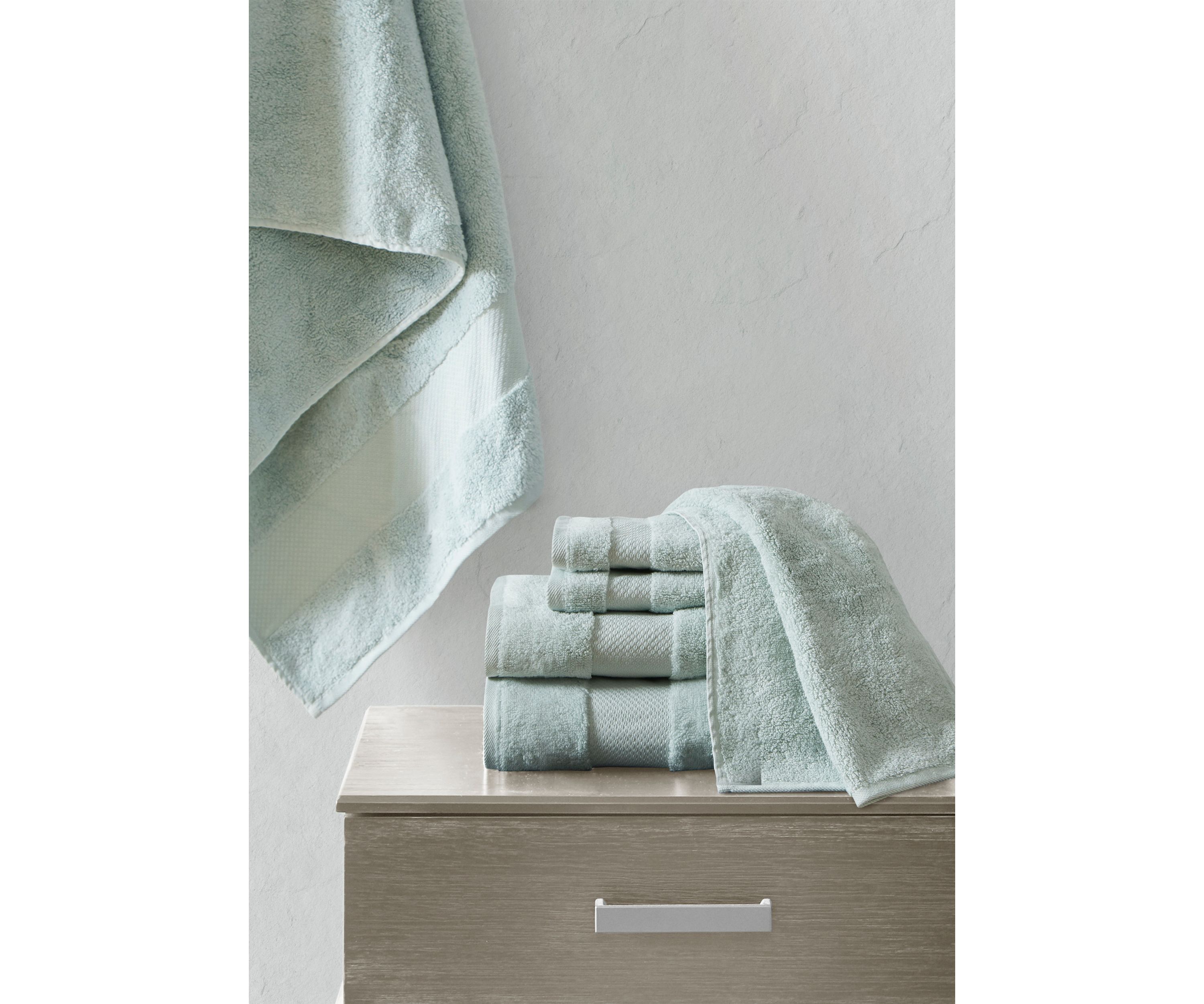 Turkish Cotton 6 Piece Bath Towel Set