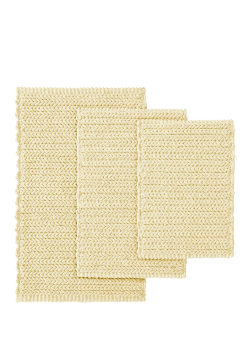 Lasso Yarn Dyed Cotton Bath Rug