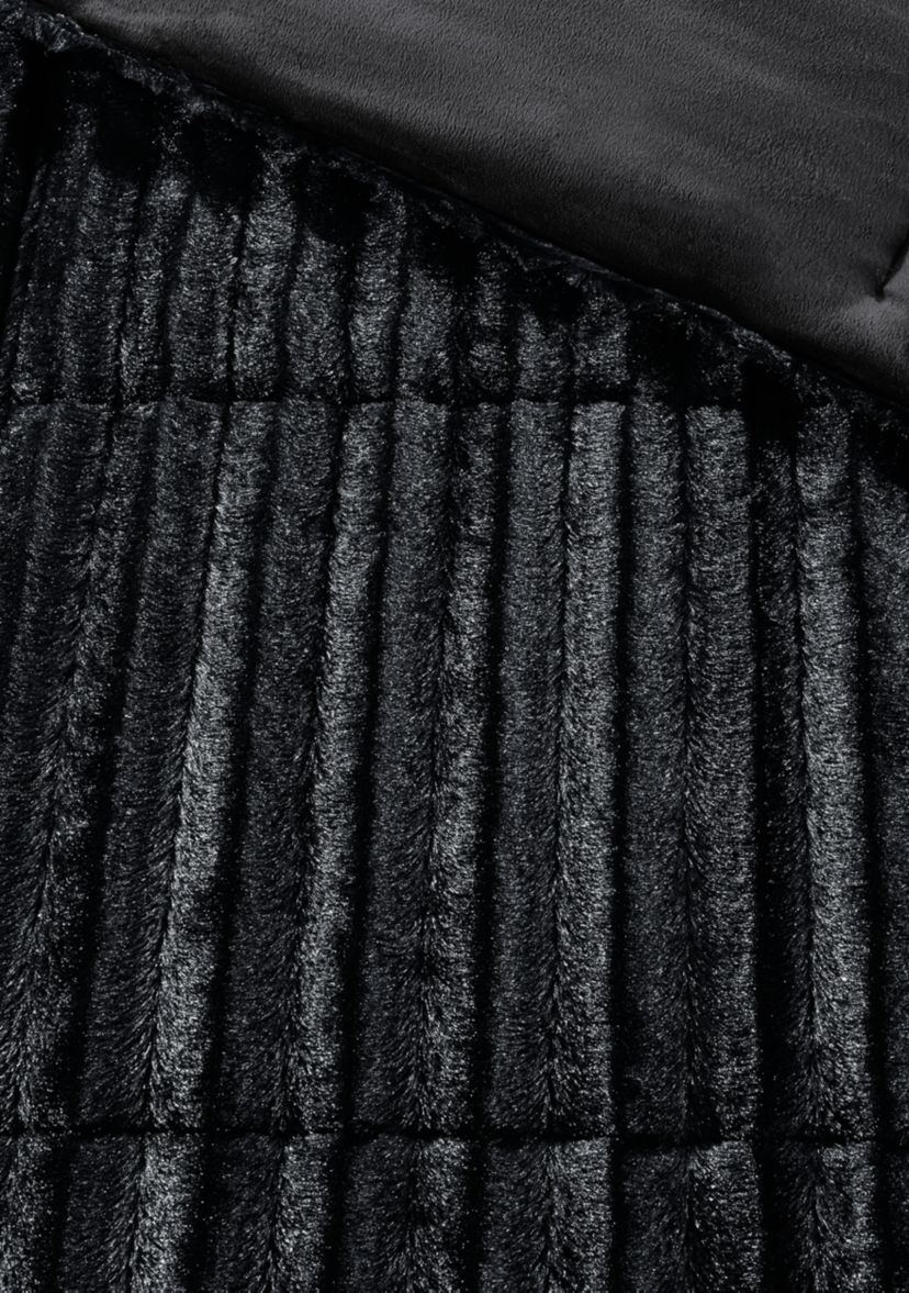 Duke Faux Fur 3 Piece Comforter Set