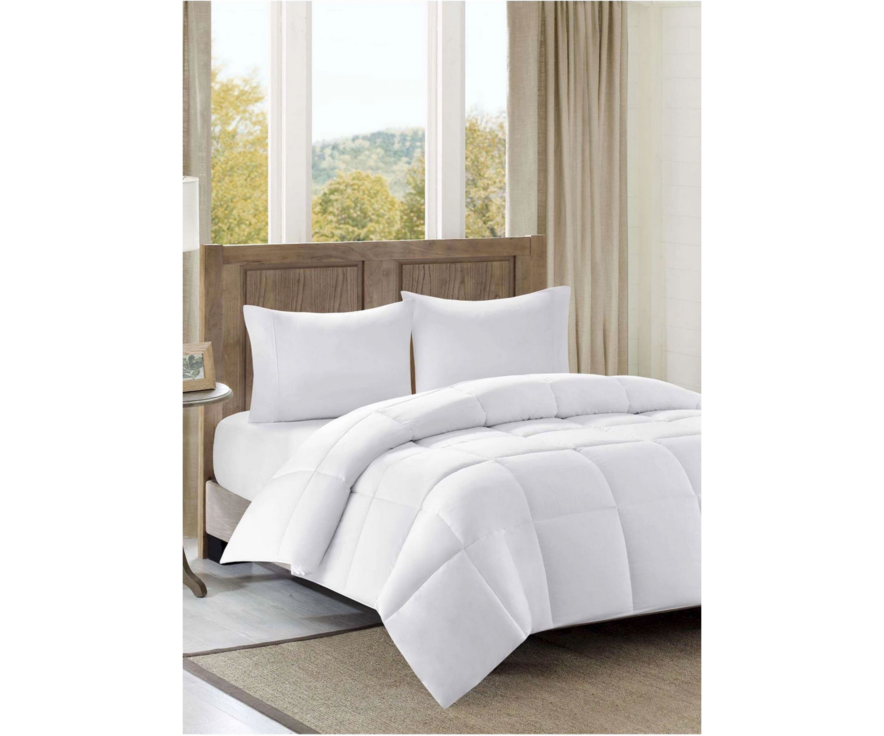 Winfield Percale Luxury Down Alternative Comforter