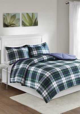 madison park barrett scotchgard down alternative comforter mini se